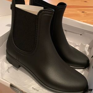 NWT Black Waterproof Ankle Boot